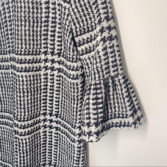 ZARA Houndstooth Work Shift Dress - Picture 9 of 9